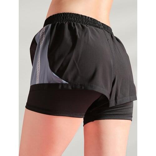 Running Jogging Shorts for Women Sports Fitness Workout Yoga Gym Athletic Active Cycling Biker Walking Push Up Training Exercise