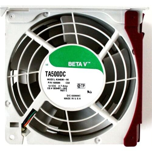 SPS-FAN, HOT PLUG,TA500DC A34538-90 930586, 323457-002 REV C Server Fan ML570G2 ML530G2 ML570G1 ML530G1