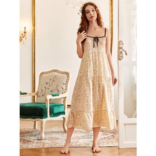 Womens Sling Floral Long Dresses arrival Summer Boho V-Neck Sleeveless Party Beach Floarl Print Maxi Dress Casual Sundress