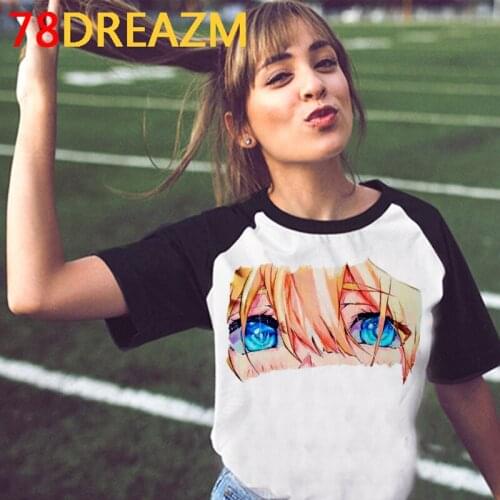 Violet Evergarden Saiki k summer top top tees women print plus size streetwear clothes harajuku graphic tees women