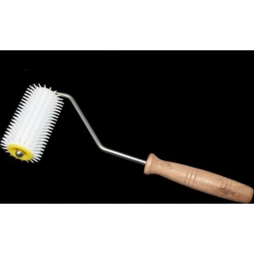 1pcs Bee Honey Extracting Uncapping Needle Roller Plastic Beekeeping Comb Tools Kit Beekeeping tools
