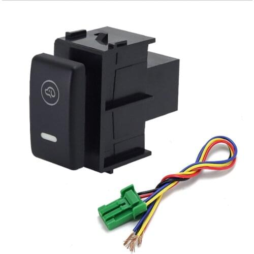 1PC Rearview mirror folding After Fog Light Driving recorder speaker Front Fog Light Switch Button For Nissan Qashqai 08-15