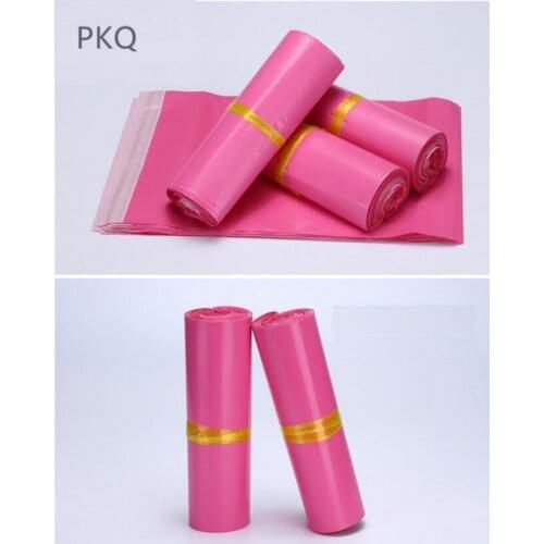 100Pcs 45x60cm Plastic Envelope Self-seal Adhesive Courier Storage Bags Pink Plastic Poly Envelope Mailer Shipping Bags