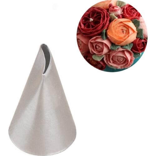 #121 Rose Tulip nozzle icing piping pastry tips cake decorating baking tools for fondant Bakeware