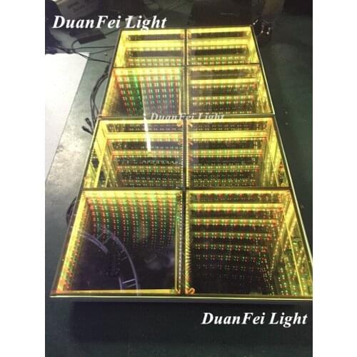 30pcs/lot free shipping led dance floor 3d floor 1x1m led floor light wedding dance floor