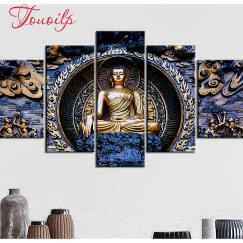 5d diy 5ps Buddha Statue 5d diamond painting crystal 5d diamond embroidery spuare&round crystal painting cross stitchsets