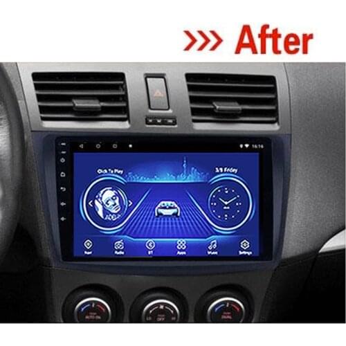 For Mazda 3 M3 Mazda3 BL Axela 2008~2013 Car Audio Navigation GPS Stereo Carplay DVR 360 Birdview Around 4G Android System