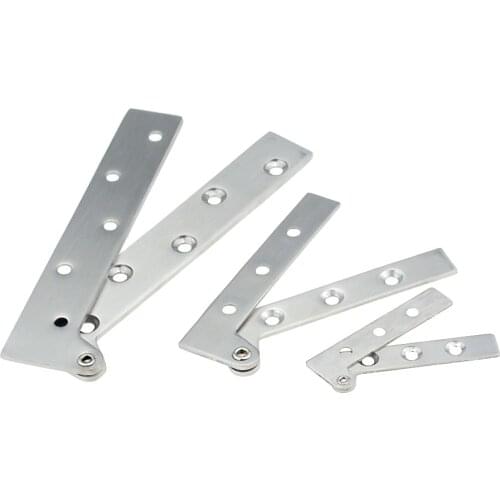 Door shaft stainless steel chicken mouth hinges upper and lower hinges heaven and earth shaft 180 degrees rotation one word hing