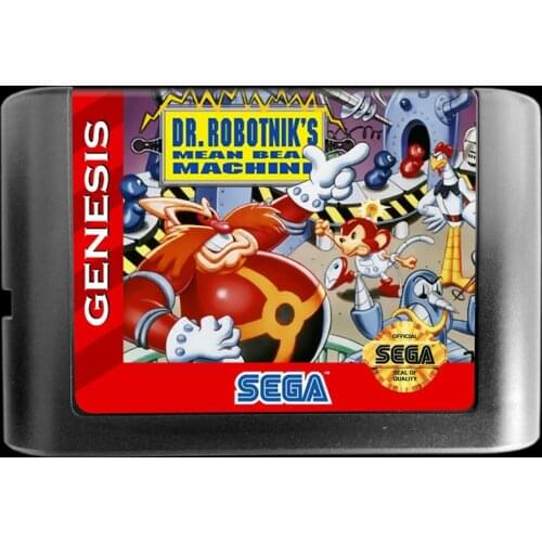 MD Game : Dr. Robotniks Mean Bean Machine ( USA Version!! English Language!! )