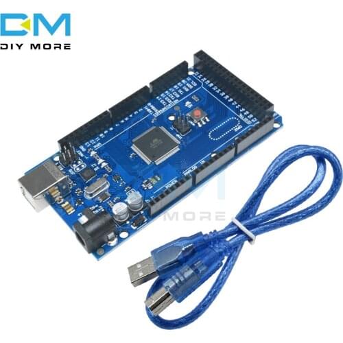 MEGA2560 MEGA 2560 R3 ATMEGA16U2 ATMEGA2560 ATMEGA2560-16AU Board USB Cable 5V Replace ATMega8U2 Module