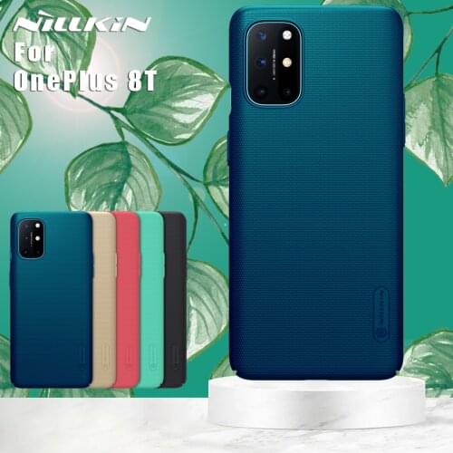 Nillkin Cover For OnePlus 8T Case Frosted Shield Case Hard PC Matte Phone Protector Back Cover For OnePlus 8T Plus