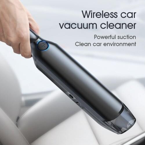 Handheld Car Vacuum Cleaner Wireless Rechargeable Cyclone Suction Vacuum Cleaner For Car With High Power Dropshipping Wholesale