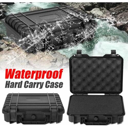 Large Size Waterproof Hard Carry Case Bag Tool Kits with Sponge Storage Box Safety Protector Organizer Hardware Toolbox