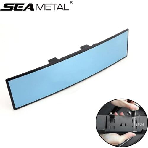 Interior Car Rear View Mirror Anti-glare Blue Mirror Auto Reverse Back Parking Reference Rear Mirrors Wide Angle Car-styling
