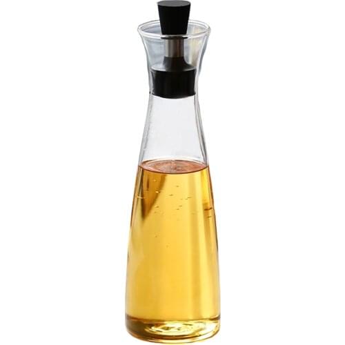 1 Pc Oil Bottle Condiment Container Wear-Resistant Anti-Corrosion Oil Dispenser Olive Oil Bottle Soy Sauce Cruet For Kitchen BBQ