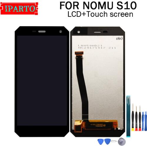 5.0 inch NOMU S10 LCD Display+Touch Screen Digitizer Assembly 100% Original New LCD+Touch Digitizer for NOMU S10+Tools