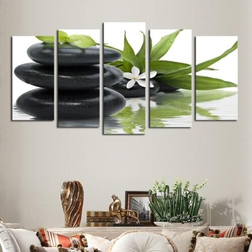 5 panels(No Frame) stone Wall Decor Painting Canvas Art HD Print Painting Canvas Wall Picture For Home Decor