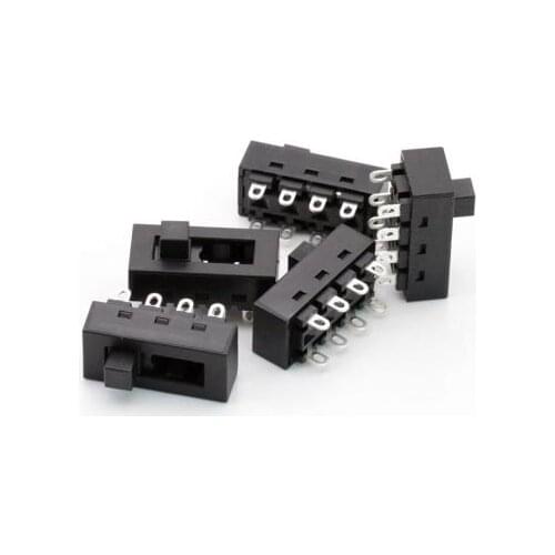 5pcs 12A 250V 3 Position 8 Pin Toggle Slide DIP Switch LQ-103H Hair Dryer Hot Cold Wind for JJ-15 Philips Flyco FH6218/20/21/31