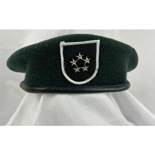 US Army 5th Special Forces Group Green Beret Officer 5 Star General Rank Hat armyshop2008