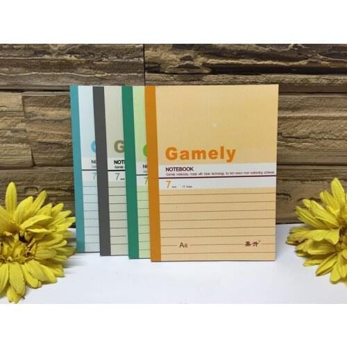 1pcs School or office memos Composition Book A6 60sheets Notebook Student diary Soft surface Noot book