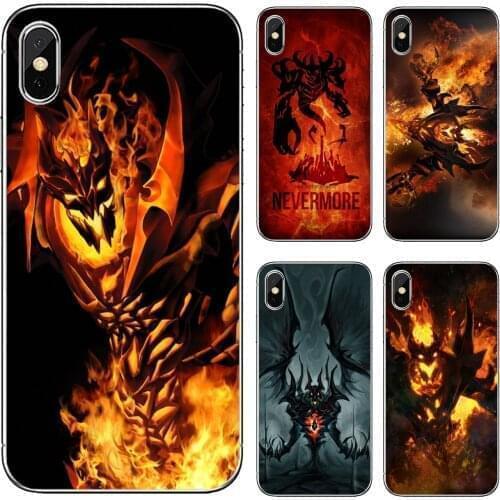 For Samsung Galaxy Note 3 4 5 8 9 S3 S4 S5 Mini S6 S7 Edge S8 S9 S10 Plus Housing Nevermore-dota-2-Hero-Shadow-Fiend