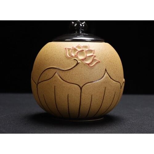 Black Urns for Ceramics Ashes Sealed Cremation Funeral Keepsake Human Pet Memorial Suitable Home Fireplaces Burial Ash Urn