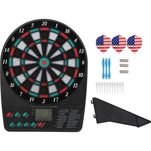 Electronic Dartboard Darts Game Set Lcd Display Automatic Scoring Dart Plate Scoring Board Home Party Bar Entertainment Games