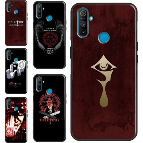 Hellsing Alucard For Realme 8 Pro 6 7 Q3 Pro GT Neo C15 C3 C21 C11 Phone Case For OnePlus 9 Pro 8 7T 8T 9R