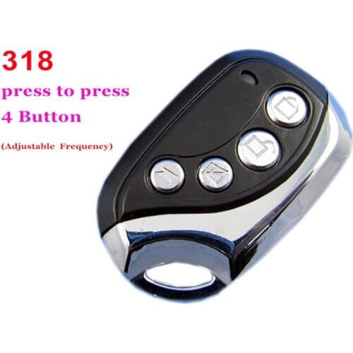 Auto remote control retrofit 318 Model 4 button press to press remote control adjustable frequency 10pcs/lot Free Shipping