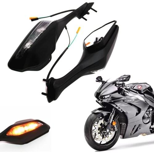 Motorcycle LED Turn Signal Rear View Mirrors For Honda CBR1000RR CBR 1000 RR 2017-2021 2018 2019 2020