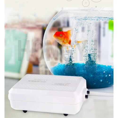 SunSun Aquarium pump outdoor lithium battery portable oxygen pump aerator compressor ornamental fish air compressor 220V-240V 4W