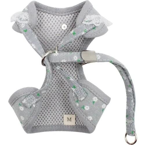 15PCS / LOT New Dog Chest Straps Breathable Bell Dog Leash Pet Leash Pet Supplies