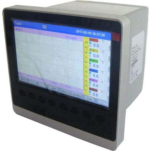 Lcd Data Logger Temperature And Pressure Chart Recorder