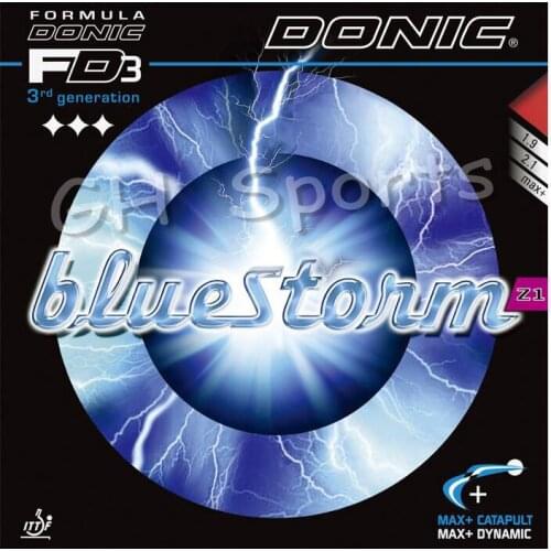 DONIC BLUESTORM (BlueStorm Z1 / Z2 / Z3) Table Tennis Rubber Ping Pong Sponge Tenis De Mesa