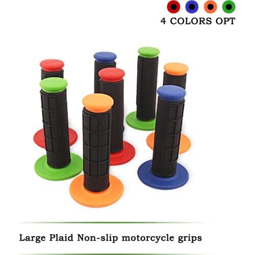 Motocross Handle Grips Rubber Handle Grips For SX XC SXF EXC CR CRF YZ YZF RMZ WR TTR KLX Dirt Pit Bike MX Enduro 110 125 250cc
