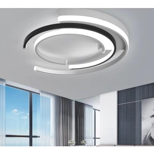 Modern Round LED Ceiling Lights For Livingroom Bedroom Study balcony Ceiling Lamps Fashion Creative Household Lighting Fixtures