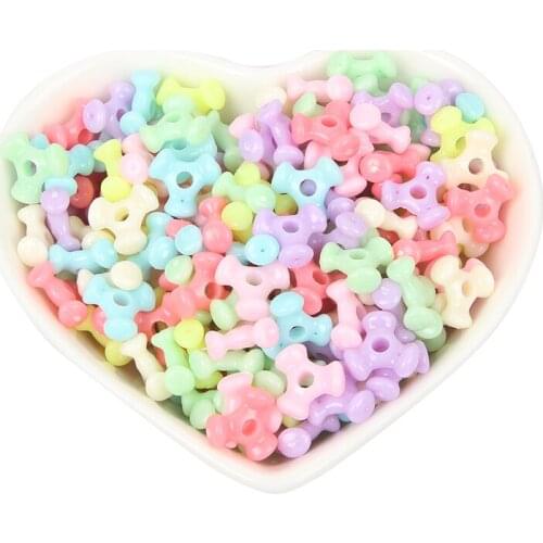 100pcs/lot Mixed Triangle Valve Acrylic Beads Charm Loose Spacer Beads For Jewelry Making DIY Needlework Bracelet Accessories