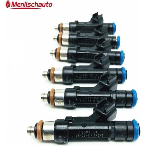 8PCS Fuel Injectors 04861667AA, 0280158119 For American Car 3.8L 3.3L