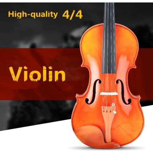 Spruce violin 4/4 violin handcraft violino Musical Instruments with violin rosin case