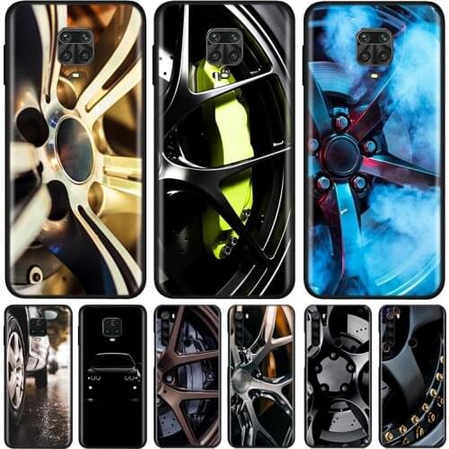 Sports Car Wheel Tire Silicone Cover For Xiaomi Redmi Note 9 9A 9C 9S Pro Max 8T 8 7 6 5 Pro 5A 4X 4 Prime Phone Case