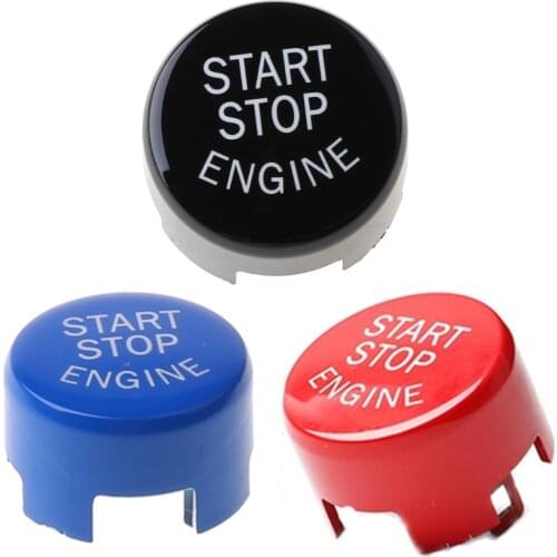 For BMW F30 F10 F34 F15 F25 F48 X1 X3 X4 X5 X6 Car Engine Start Stop Button Red Color Replace Upgrade Car-Styling