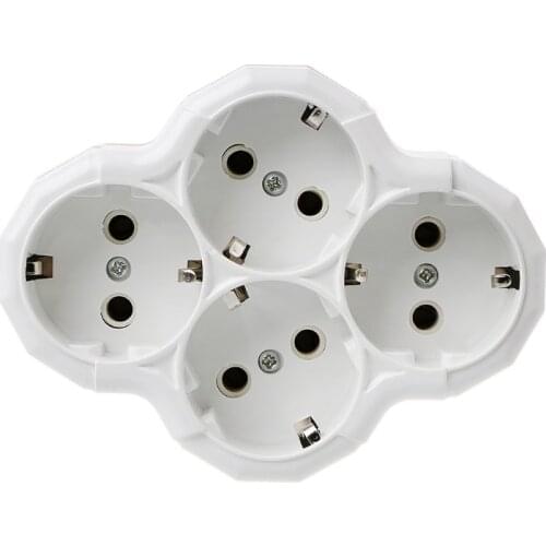 250 16A 120 x 40mm European Standard Conversion Socket Romanian CE Certification