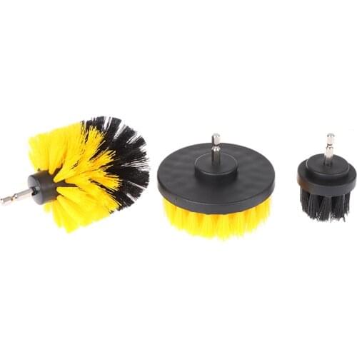 Car Cleaning Tools Items Silicone Household Cleaning Brush Drill Cleaner Brushes