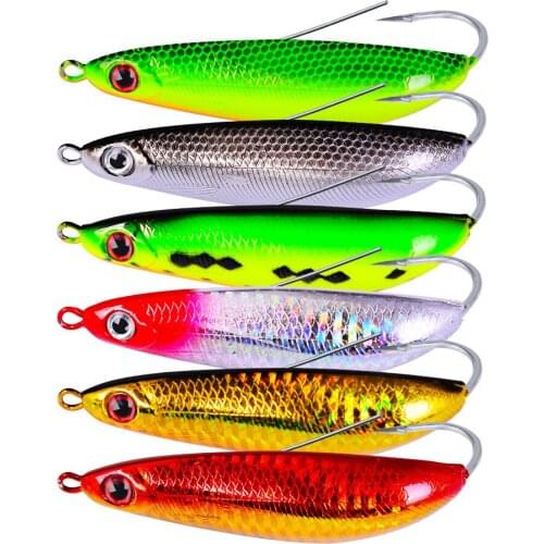 6PCS/Set Crankbait 6 Color Fishing lure Hard Bait 3.54"-9cm Crank Fishing Bait Fishing 0.71oz-20g Tackle Jig Hook Style