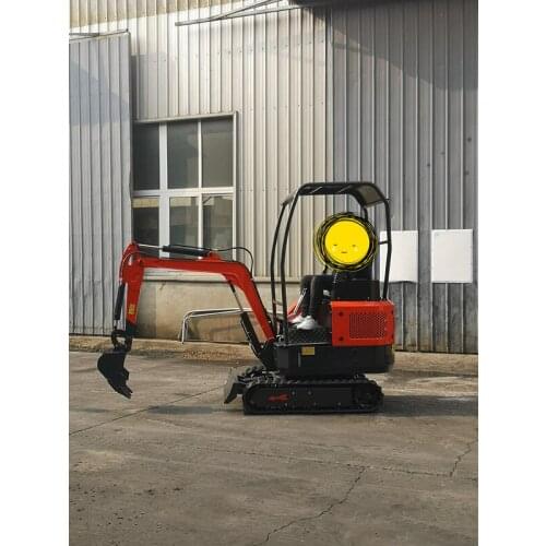 Machinery Micro Excavator For Farm Garden Building Mini DiggerExcavator 1.2Ton