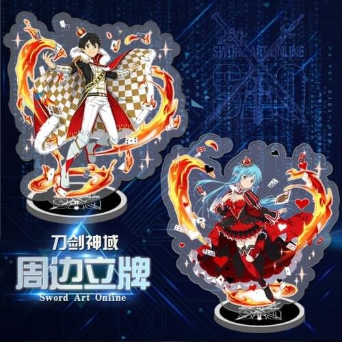 [MYKPOP]SWORD ART Standing Figure Amine Acrylic Plate ONLINE Fans Collection SC20042011