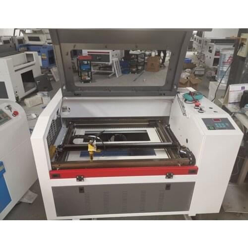 New machine 4060 co2 laser machine passthrough acrylic wood plywood stone desktop honeycomb blade table