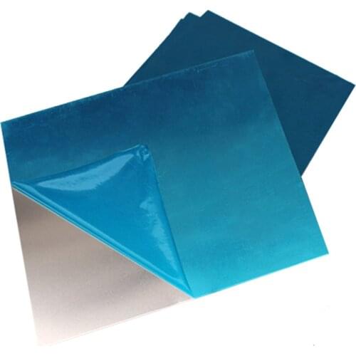 Aluminum 1060 Sheet T1.0*200*250mm Pure Aluminum Plate DIY Material for Model Vehicles Boat Construction Frame Metal Soft Easy