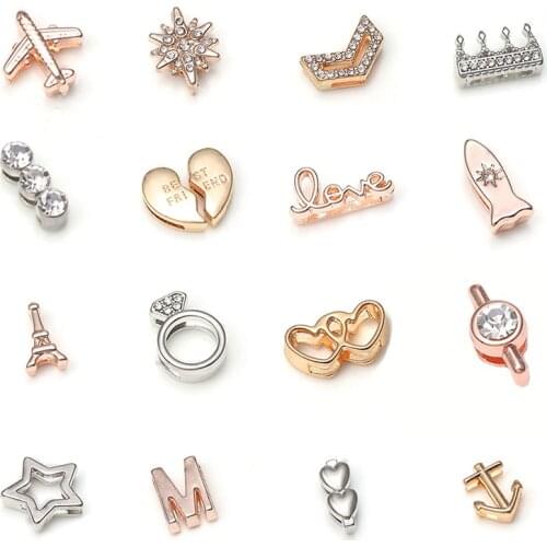 BRACE CODE New Fashion Round Crystal Charms Shining Fits 10 mm Bracelets DIY Fashion Mesh Bracelet Jewelry as Women Gifts