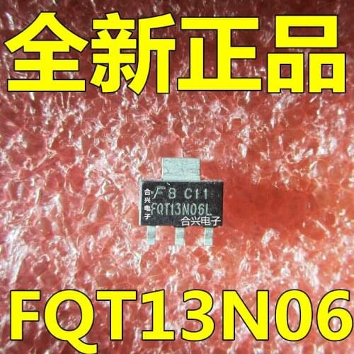 FQT13N06L 13N06L SOT223 MOS Field Effect Transistor! The Real Brand New & Original Import